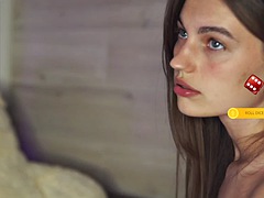 Leie, Tussi, Braunhaarige, Fetisch, Masturbation, Solo, Jungendliche (18+), Titten