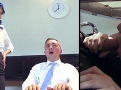 デカパイ, フェラチオ, 巨乳な, インド人, オフィス, オージー, おもらし, 三人