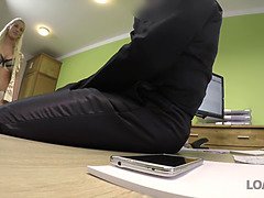 Blond, Pijpbeurt, Rondborstig, Tsjechisch, Hd, Masturbatie, Gezichtspunt, Tiener