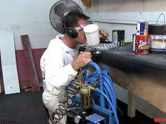 デカ尻, フェラチオ, イマラチオ, Hd, 淫乱熟女, 自然山雀, ゴックンする, 三人