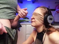フェラチオ, カップル, 口内発射, 顔射, 自家製, オーガズム, 息子, ヤリマンの