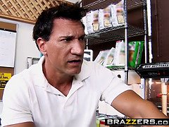 Sammie Spades and Marco Banderas share a hot creampie in Baby Got Boobs - Brazzers video