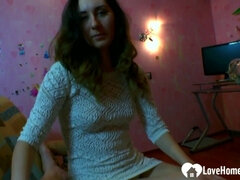 18 jahre, Leie, Braunhaarige, Hardcore, Hd, Absätze, Selbstgemacht, Pov