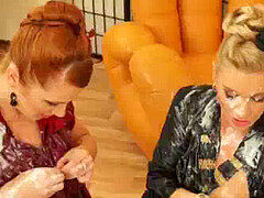 ぶっかけ, イく瞬間, ヨーロピアン, 顔射, のぞき穴, ヒール, オナニー, 赤毛