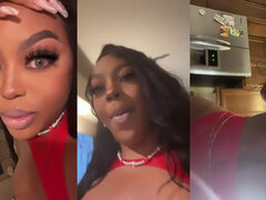 Gros cul, Gros seins, Noir ébène, Doigter, Fait maison, Masturbation, Pov, Chatte