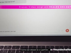 Grosser schwanz, Grosse titten, Blasen, Deutsch, Pov, Realität, Ablutschen, Titten