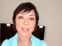 Horny Zoe Voss Cum Swallowing Fashion Model