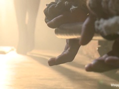 Arsch, Sadomasochismus, Fesselspiele, Gesichtssitzen, Fingern, Erniedrigung, Bestrafung, Hintern versohlen