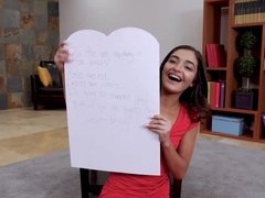 Emily Wills pov fucked and facialed by stepdad On Valentine’s Day