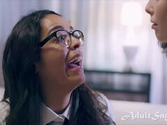 黒人, 大学生, はじめて, ガリガリ, 生徒, ティーン, 三人, ヴァージン