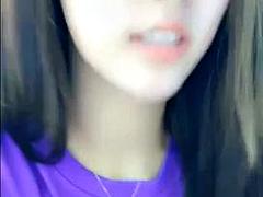 Asiatique, Chinoise, Pieds, Pov