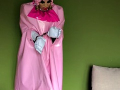 Leie, Sadomasochismus, Fesselspiele, Kleid, Latex, Transfrau, Solo