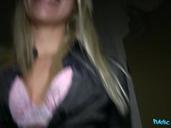 Enthousiasteling, Blond, Pijpbeurt, Tsjechisch, Huisgemaakt, Buiten, Gezichtspunt, Realiteit