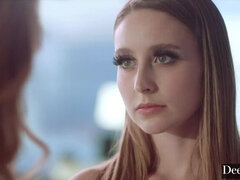 Deeper. Laney Grey & Troy have intense threesome with Lena Paul on PornHD