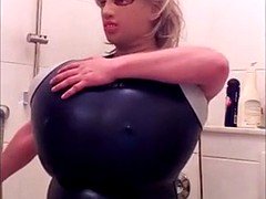 Breast expansion dark blue Realise Swimsuite