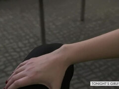 デカ尻, デカパイ, フェラチオ, 巨乳な, チン, Hd, ヒール, ストッキング