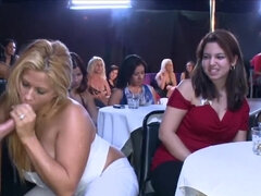 Tussi, Grosse titten, Braunhaarige, Tanzen, Gruppe, Hd, Interrassisch, Party