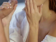 Amateur, Gros seins, Sucer une bite, Compilation, Tir de sperme, Fait maison, Pov