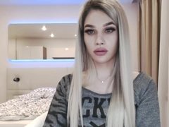 18 jaar, Enthousiasteling, Lieveling, Blond, Masturbatie, Mager