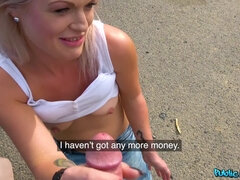 Sexy Blondes Public Car Bonnet Fuck 1 - Angella Luxxx