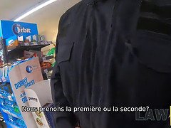 Estilo perrito, Grupo, Hombre hombre mujer, Coño, Sexo fuerte, Tatuaje, Adolescente, Uniforme