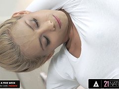 Mooi, Grote mammen, Blond, Pijpbeurt, Lul, Natuurlijk, Natuurlijke tieten, Softcore pornografie