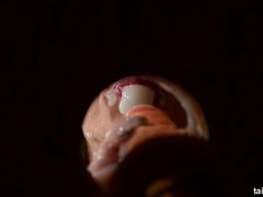 ディルド, 手コキする, ハードコア, オナニー, 赤毛, ストッキング, オッパイの, 濡れ