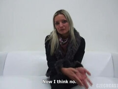 Blonde Czech Casting: Heavenly Petra