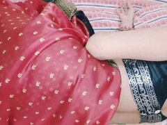 Hot Indian Wife in Saree Hardcore Fuck - Creampie & Cowgirl Action - Part 2