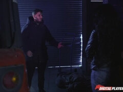 In den arsch, Schwarz, Schwanz, Europäisch, Interrassisch, Muschi, Realität, Kurzes haar