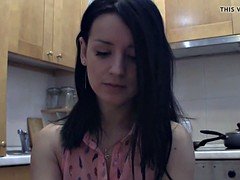 Любители, Черные, Смазливые, Очки, Домашнее видео, На кухне, Молоденькие, Вебкамера