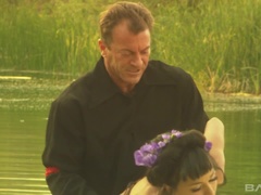 茶髪の, 足フェチ, 下着, アウトドア