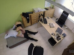 LOAN4K Curvy chick got off while asking for a loan for her business