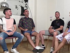 素人, 巨乳な, 乱交, ハードコア, 熟年, 赤毛, シャワー, オッパイの