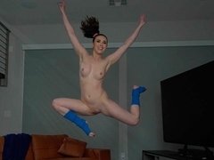 Incroyable, Gros cul, Brunette brune, Attrapée, En levrette, Mère que j'aimerais baiser, Seins naturels, Nénés