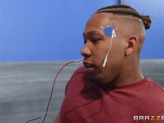 In den arsch, Grosse titten, Schwarz, Extrem, Interrassisch, Latina, Tätowierung, Tanga