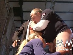 Nasty mature slut is glutton for dong from the chubby dude - mature sex