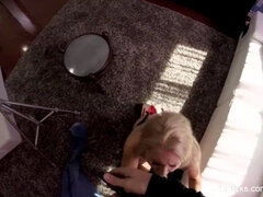 Tetas grandes, Rubia, Mamada, Corridas, Estilo perrito, Corridas faciales, Sexo duro, Pov