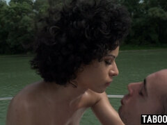 Noire, Plantureuse, Gorge profonde, Monstre, Naturelle, De plein air, Pute, Tabou