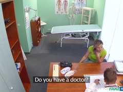 Fake Hospital (FakeHub): Stunning blonde wants doctor to prescribe his cock