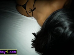 Anaal, Aziatisch, Pijpbeurt, Ladyboy, Gezichtspunt, Shemale, Tiener, Thais