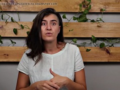 Titty gets milked in the face of a pretty lady in a kinky video