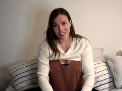 Leann amateur beautiful brunette with big boobs