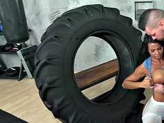 Anal, Nana, Gros seins, Noire, Brunette brune, Petite amie, Branlette thaïlandaise, Suçant