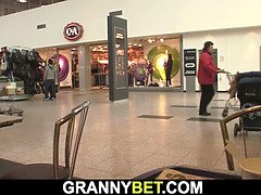 He picks up small tits blonde skinny old mature