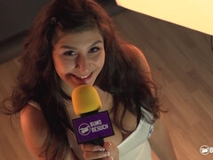 Mia Blow's Tattooed German Passion with Fan