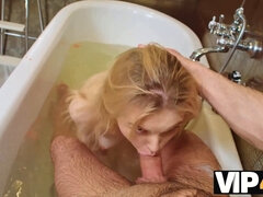Anal, Blonde, Sucer une bite, En gros plan de très près, Gode, Adolescente, Serré, Nénés
