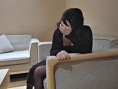 Asiatique, Brunette brune, Rétro ancien