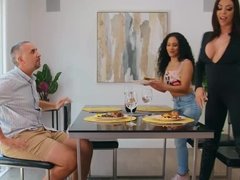 Pijpbeurt, Laarzen, Bruinharig, Stel, Man, Kut duiken, Zusters, Vrouw