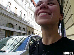 素人, チェコ, 人形, デカチンの, 怪物, 裸, アウトドア, 公共